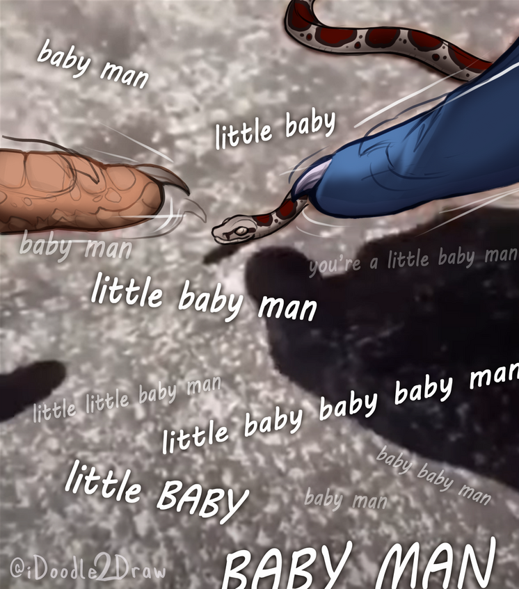 little baby man [character @Fork-Tongue]