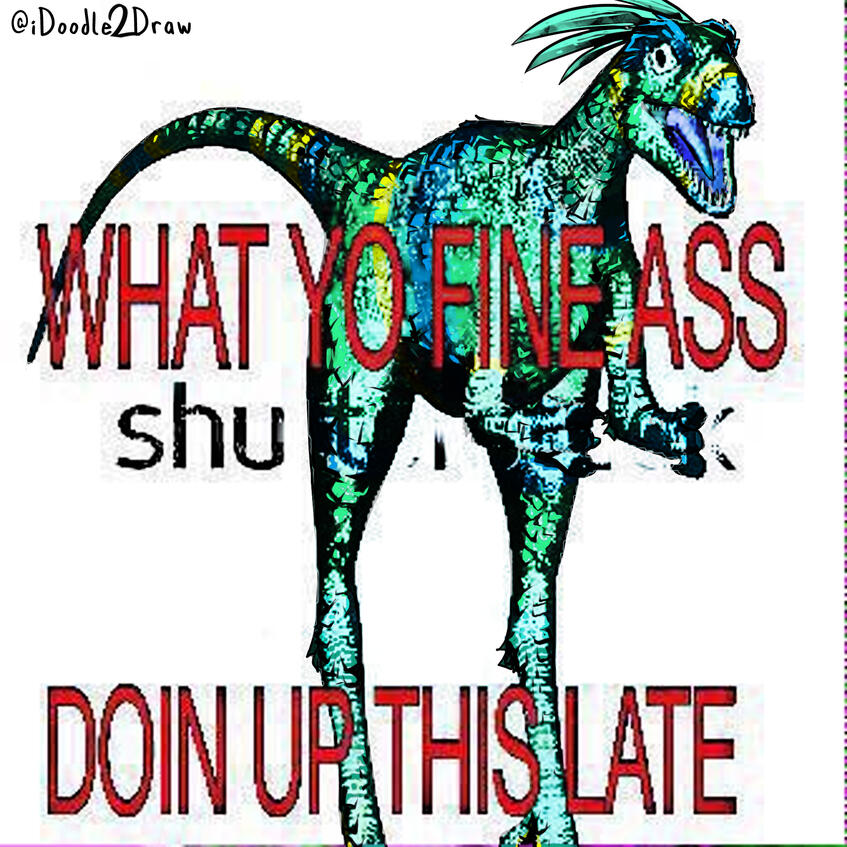 DOIN UP THIS LATE [character @ me]