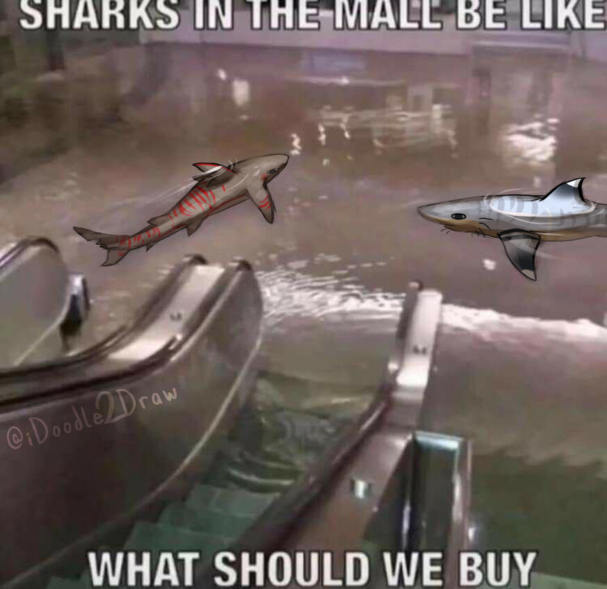 sharks in the mall [sonas @Dracrosinos and PitDP]