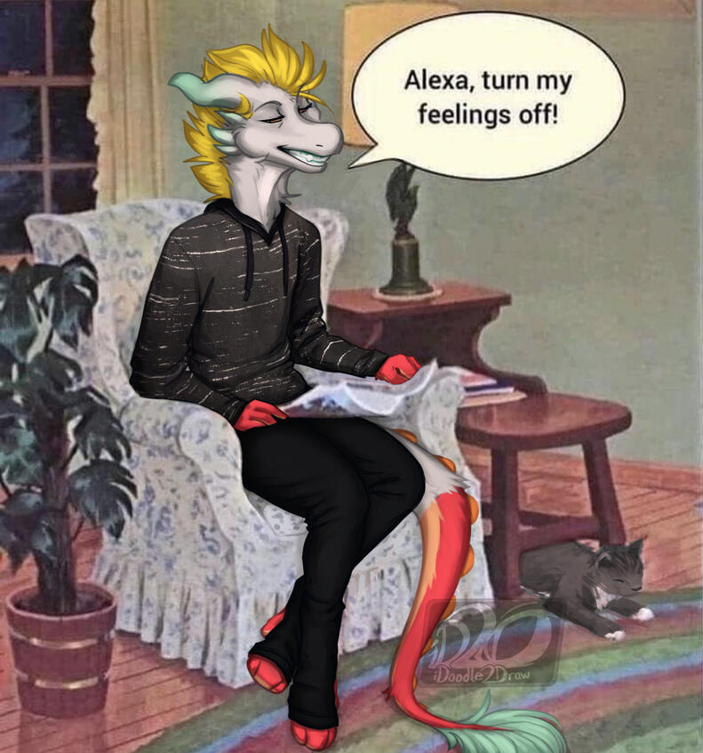Alexa turn my feelings off! [sona @ me]