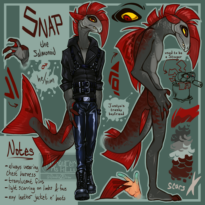 Snap the Salmonid [fanOC @ me]