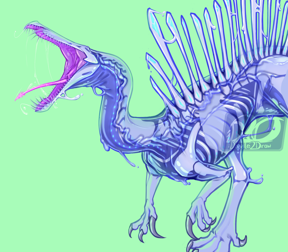 Goo Drae having a Neuro Spino trantrum [sona @ SaintCadek]