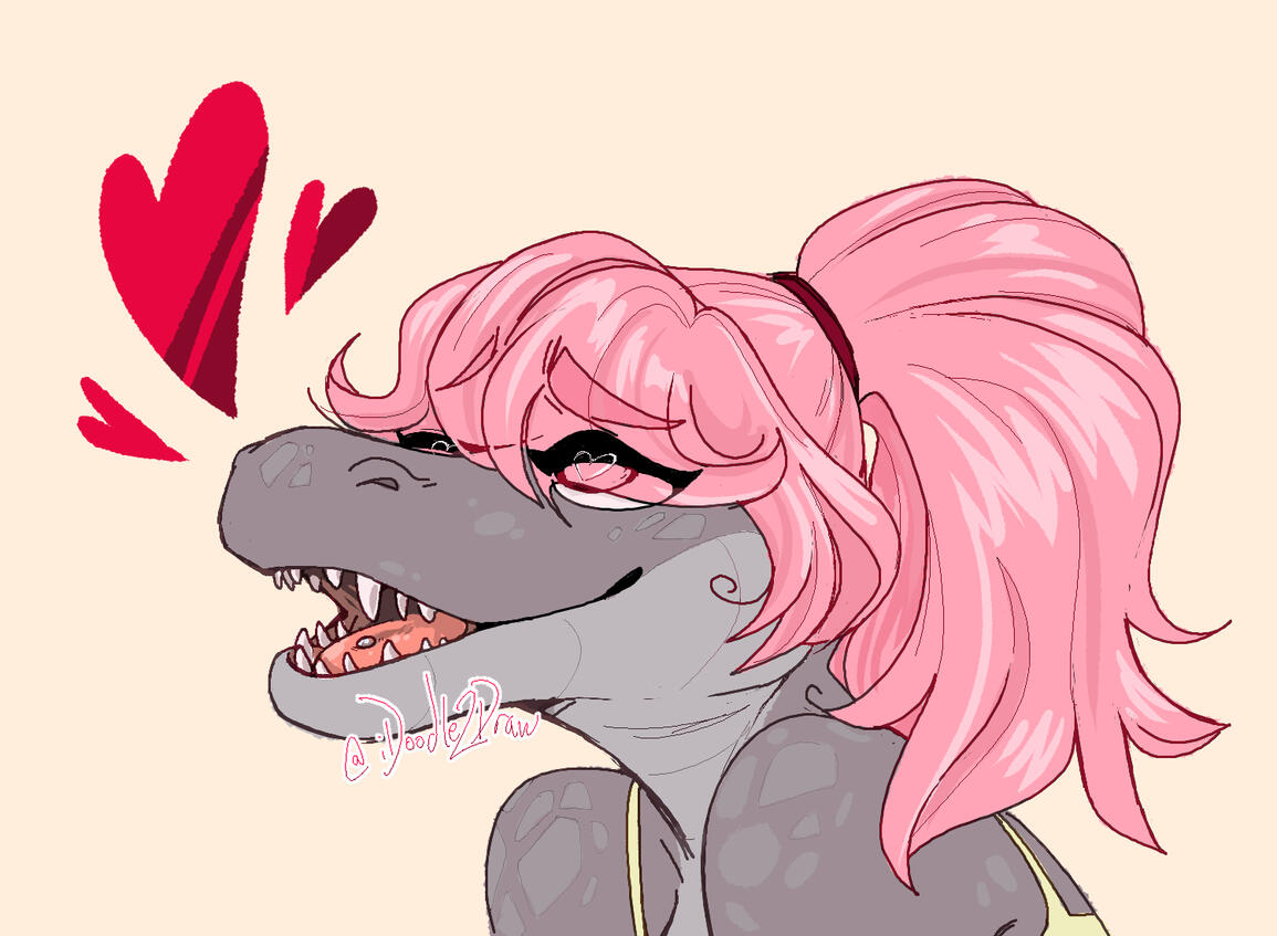 &#39;heartstruck&#39; Lady Gator [OC @SaintCadek]