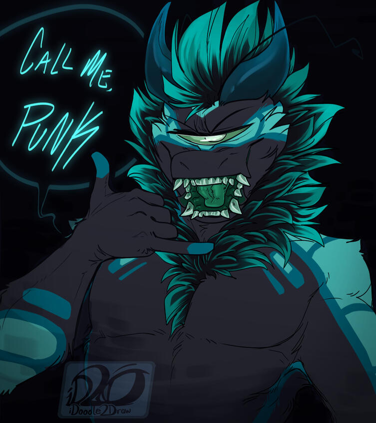 &quot;call me, punk&quot; Vapor [OC @SaintCadek]