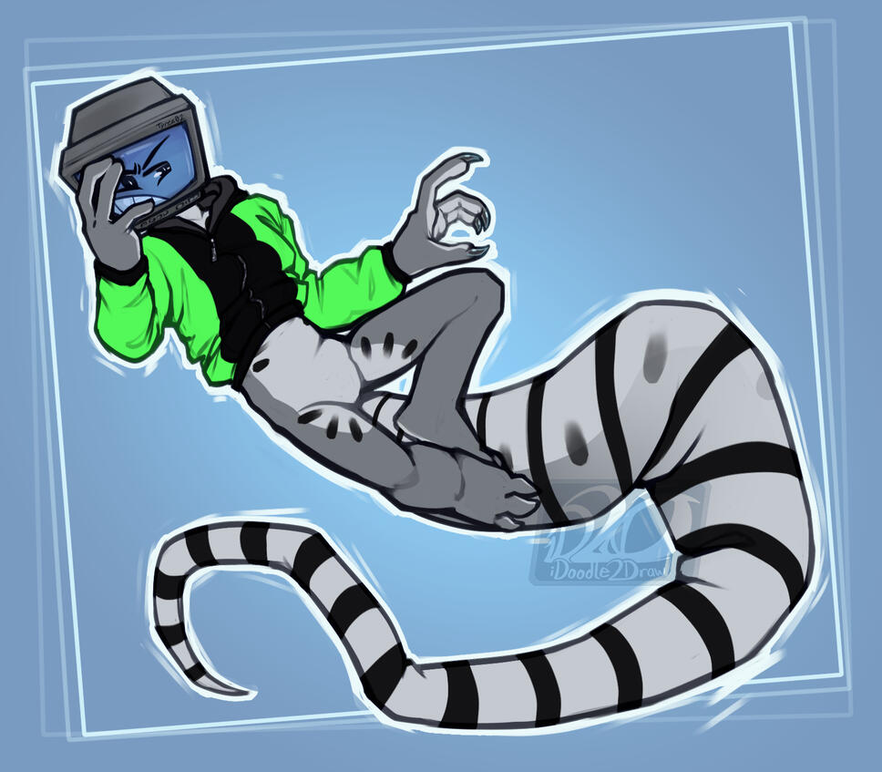 embarrassed greeting [OC @ me]