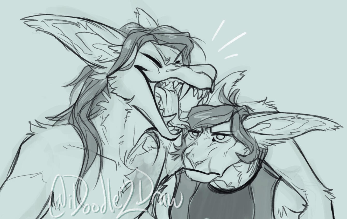 Mara n&#39; Ben [OCs @ cheetocrisps]