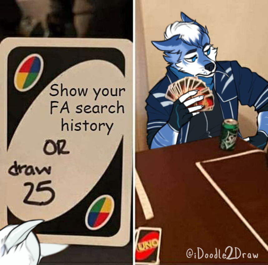 draw 25 [character @KazukiWolf]