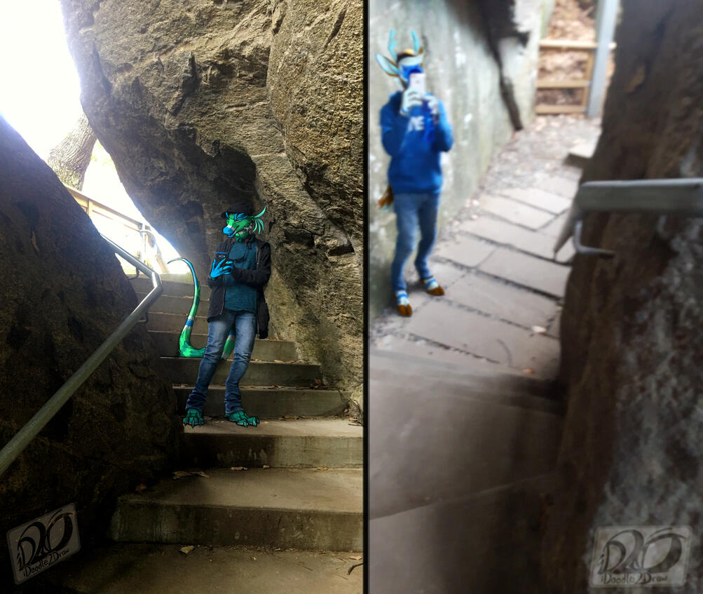 drawovers of my partner and i's vacation