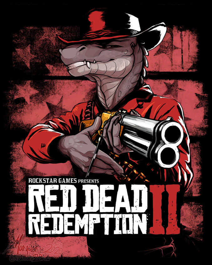 RDR2 drawover [@SaintCadek